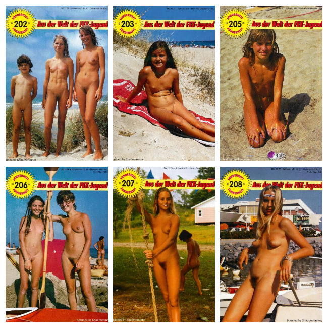 Sonnenfreunde Sonderheft Nr.200-208 magazine about nudism photo