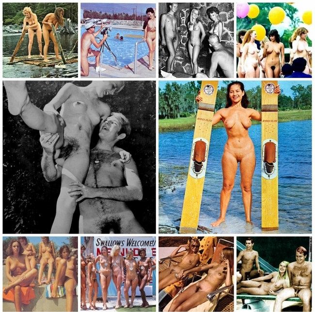 Vintage nude young boys and girls nudists