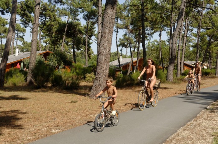 Naturism France naturists camp Euronat