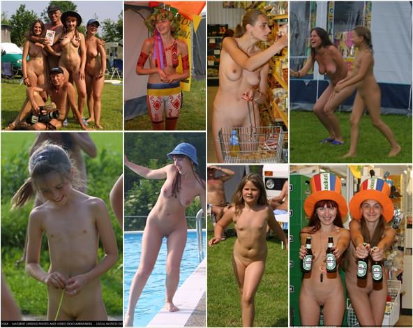 Family nudism Holland summer camp photo Purenudism