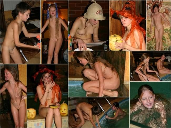 Naturists photo gallery - A wild wild west party