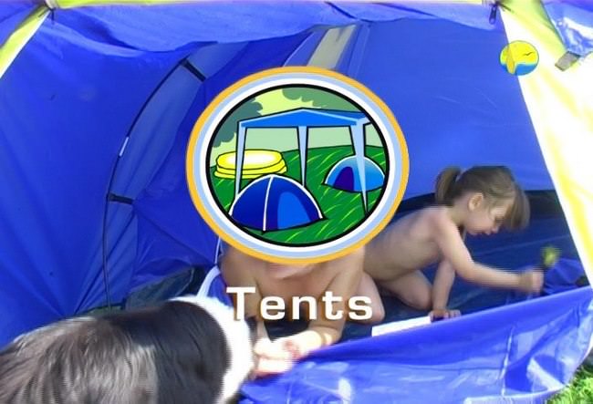 Video Naturist Freedom Tents - family naturism outdoor