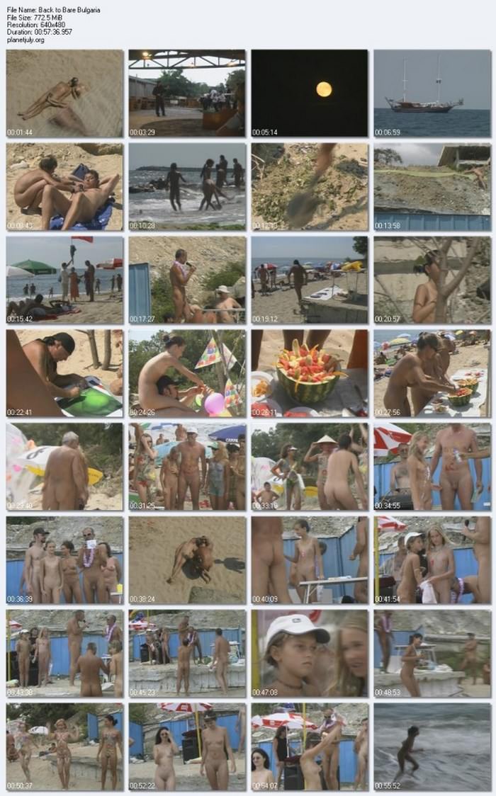 Nudist beach in Bulgaria video