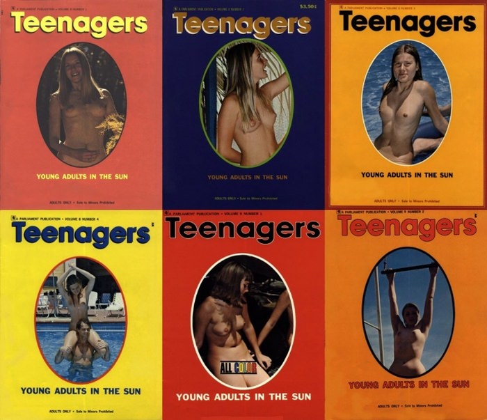 Teenagers reto magazines